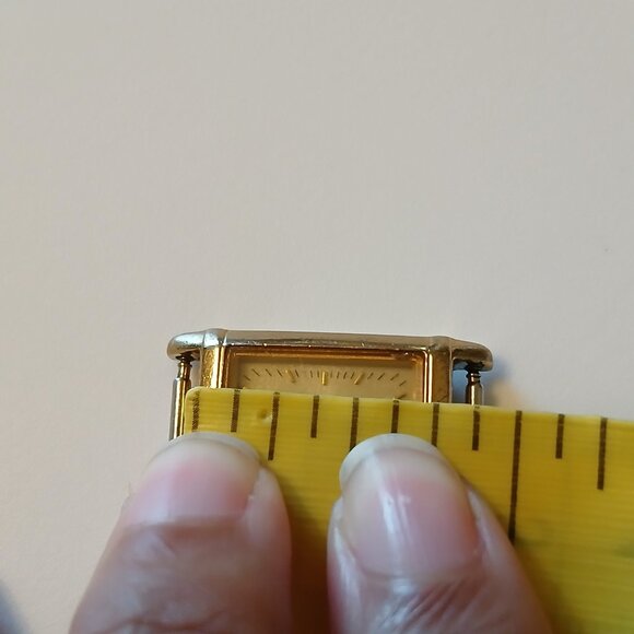 Citizen Eco-Drive Women Gold Tone Rectangle Dial B023-S001561 Watch Case - Picture 7 of 12